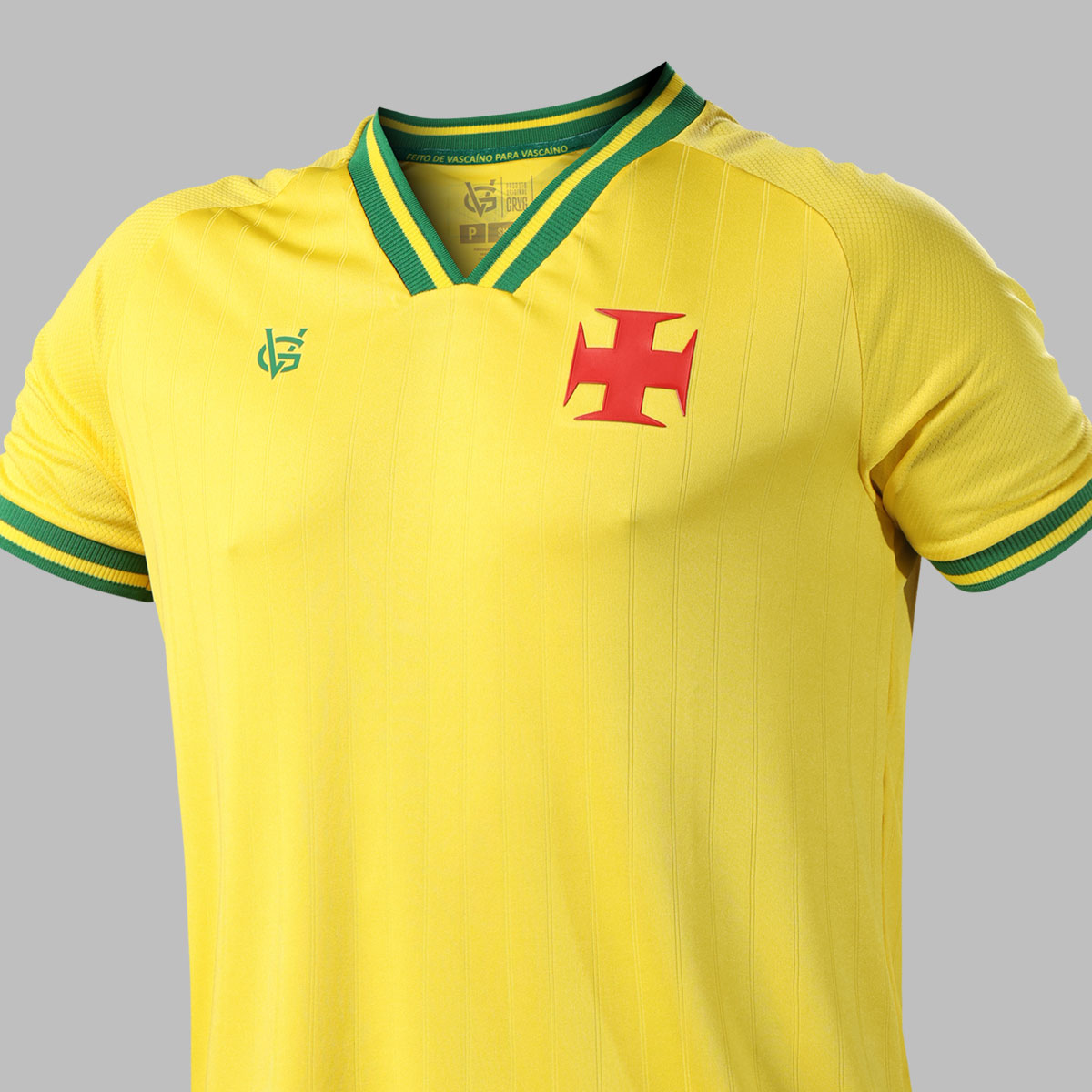 Camisa Vasco Brasil Canaria da Colina