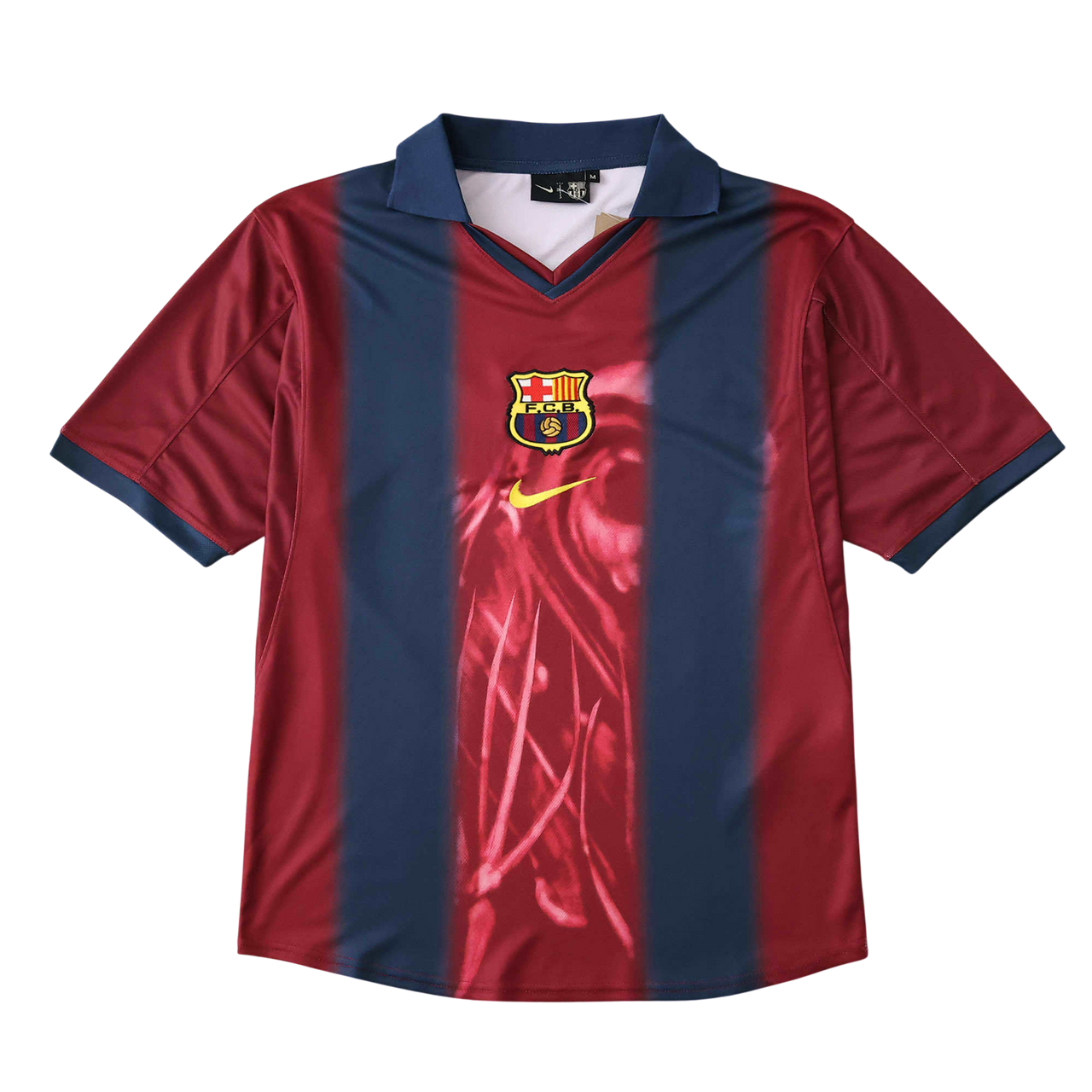 Camisa Retrô Barcelona Home 00/01 Torcedor Masculina