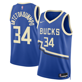 Regata Milwaukee Bucks City Edition NBA 24/25 - Giannis Antetokounmpo