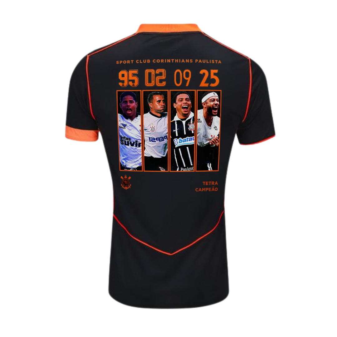 Camisa Corinthians Third 2025/26 - Personalização Tetracampeão