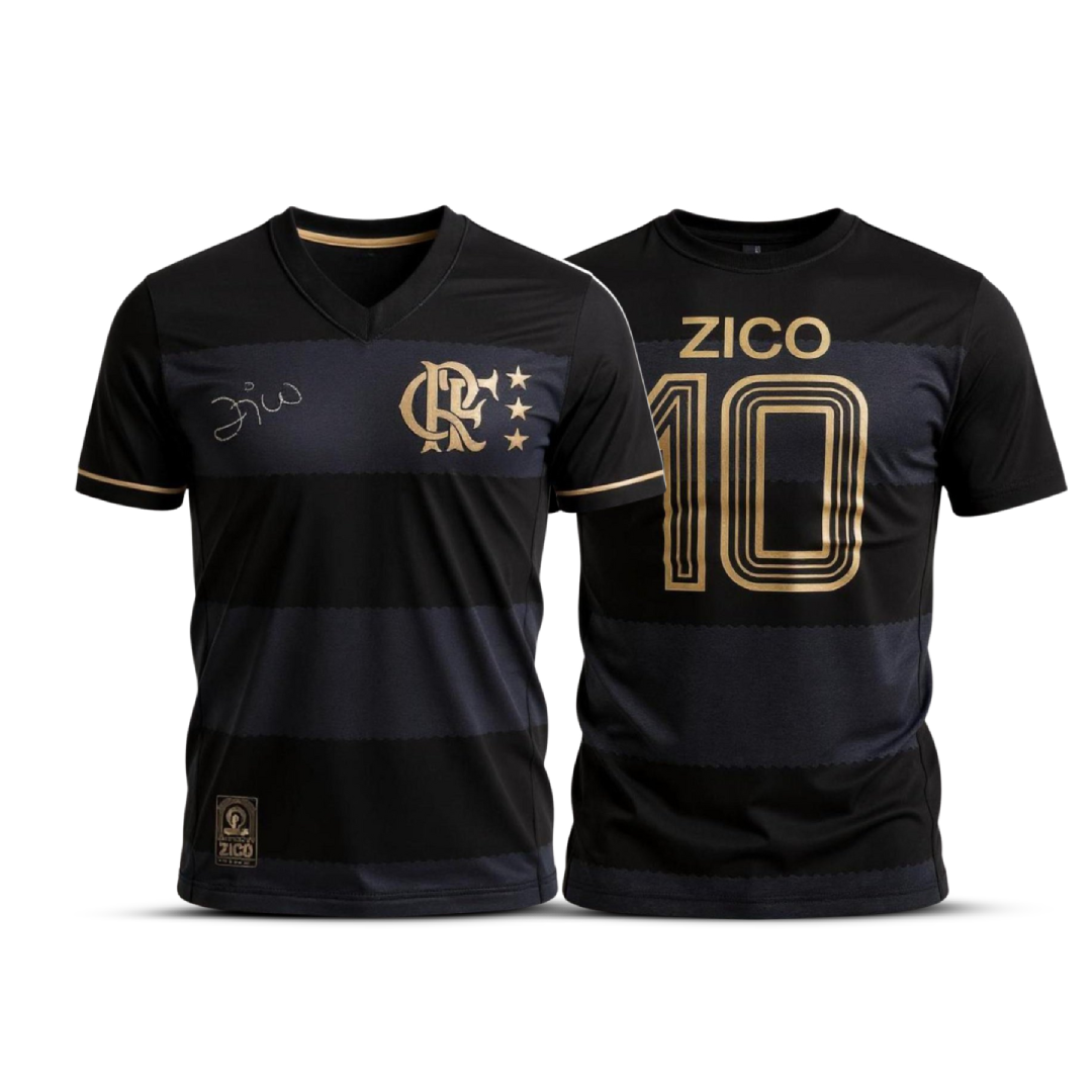 Camisa Flamengo Zico Gold 2025