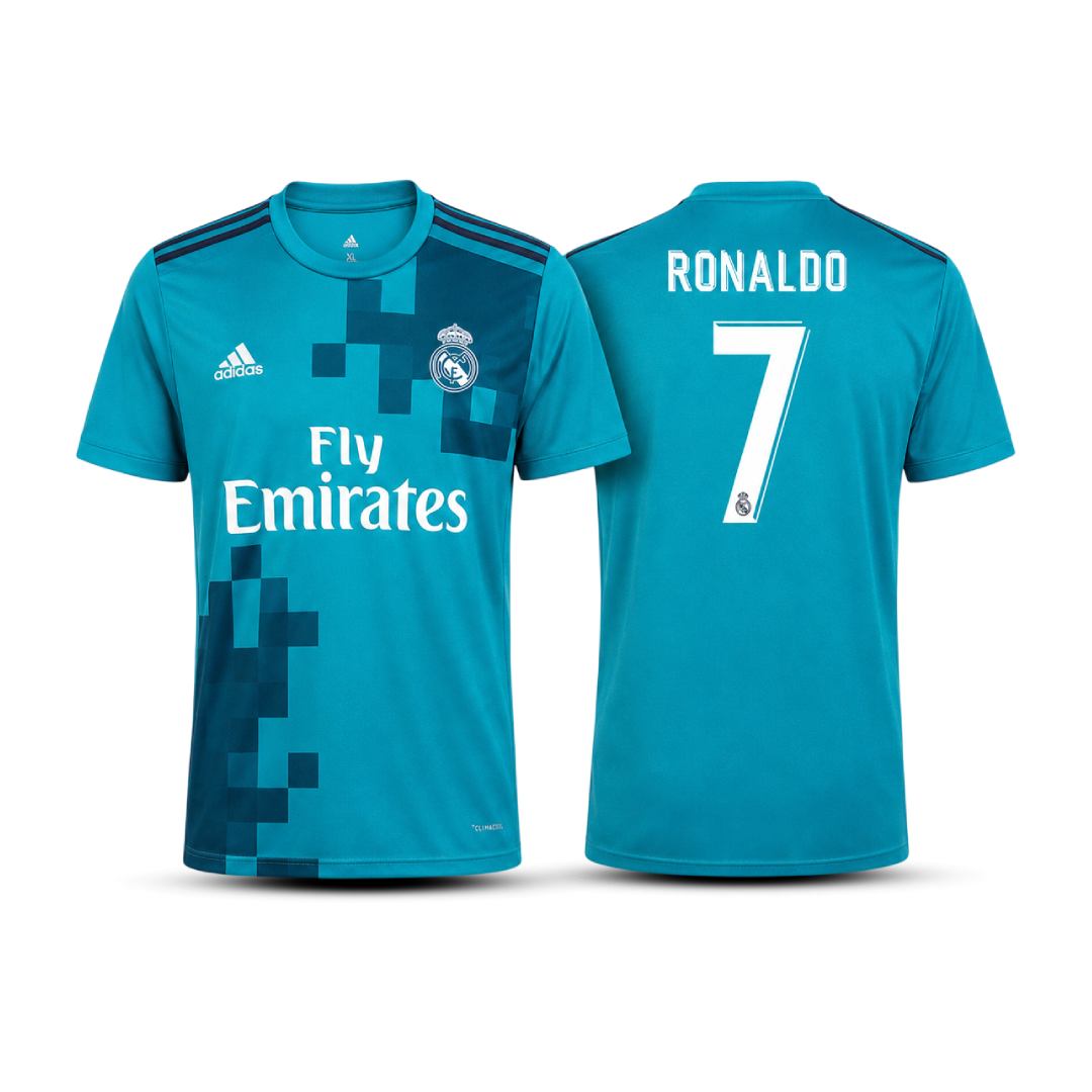 Camisa Real Madrid Retrô 2018- Ronaldo 7 - Pronta entrega