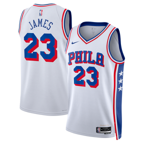 Regata Philadelphia 76ers Association Edition NBA - LeBron James