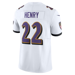 Camisa NFL Baltimore Ravens Nike White Vapor Limited - Derrick Henry