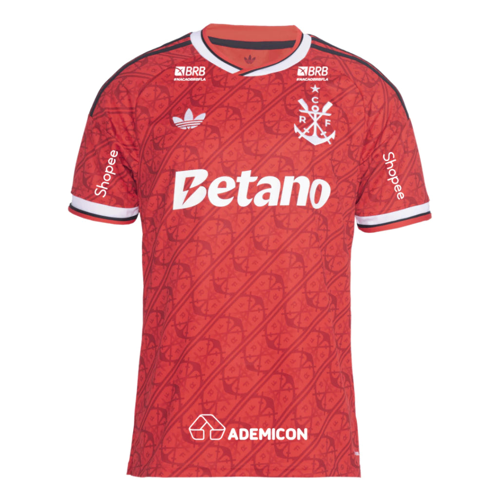 Camisa do Flamengo Manto 3 2026 - Todos os patrocínios
