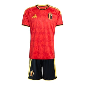 Kit Infantil Bélgica Home Copa 2026 - Pronta entrega