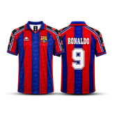 Camisa do Barcelona Retrô 1995/97 Home – Ronaldo #9