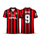 Camisa Milan Retrô 1996/97 Home – Weah #9