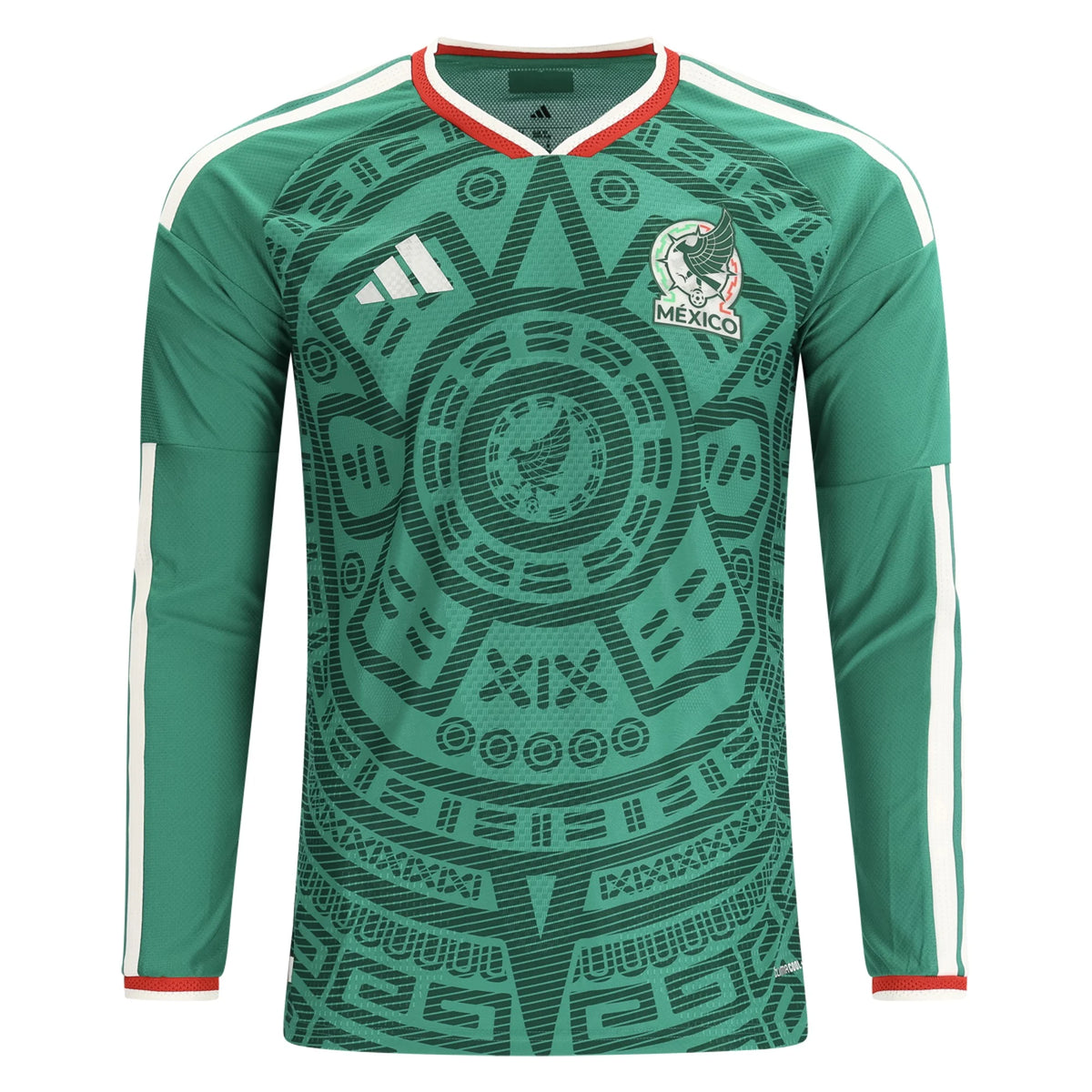 Camisa do México Home Copa 2026 - Versão Jogador Manga Longa