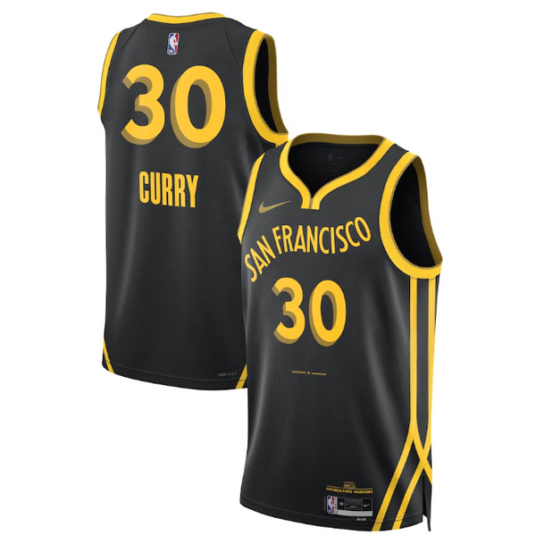 Regata Golden State Warriors City Edition NBA 23/24 - Steph Curry