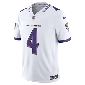 Camisa NFL Baltimore Ravens Vapor Limited White 2026 - Zay Flowers