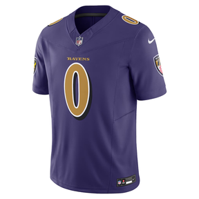 Camisa NFL Baltimore Ravens Nike Purple Vapor Limited - Roquan Smith