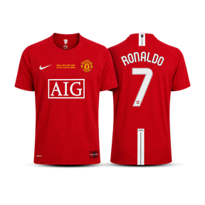 Camisa Manchester United Retrô 2008 - Ronaldo 7  - Pronta entrega