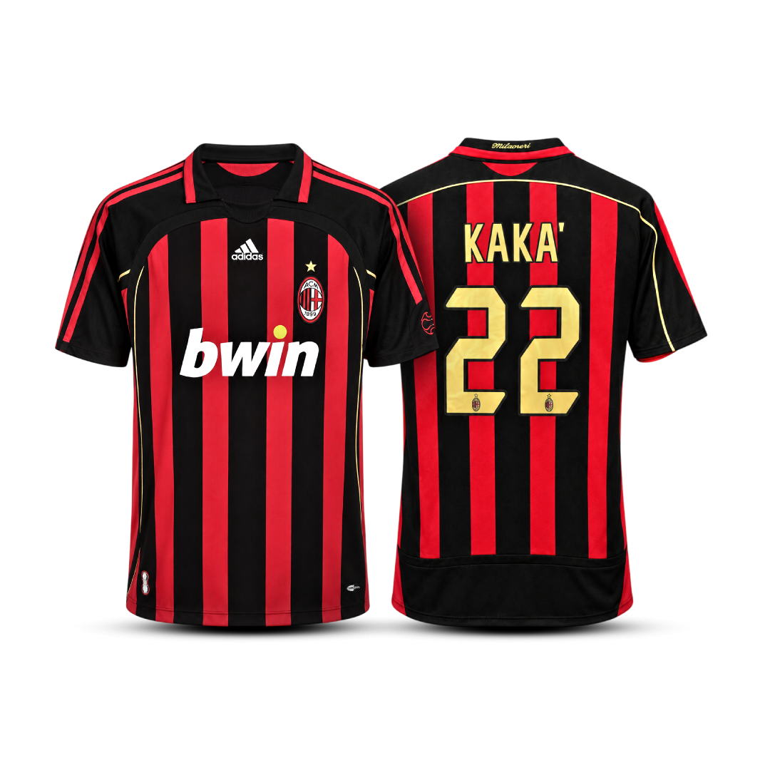 Camisa Milan Home Retrô 2006/07 - Kaka' - Pronta entrega