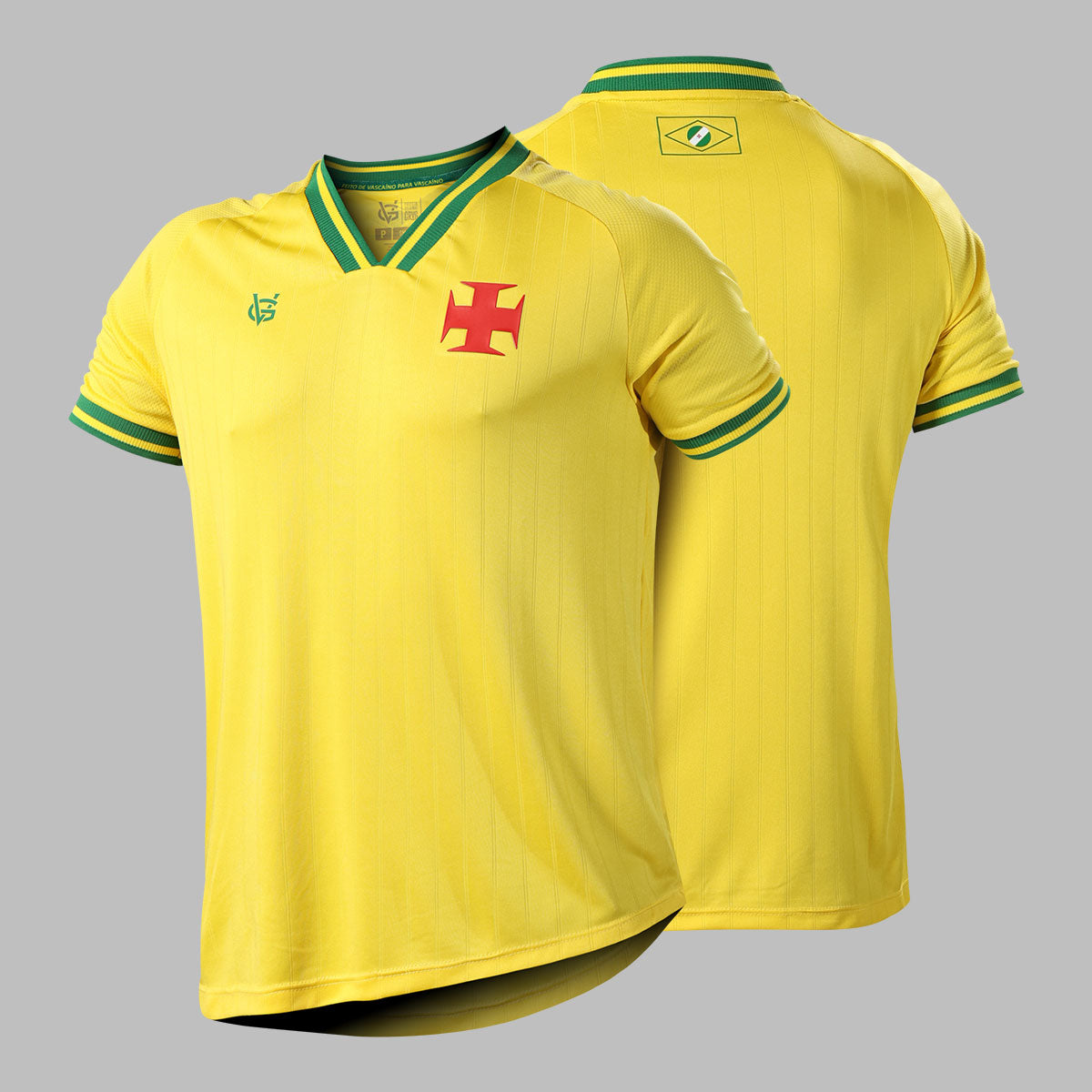 Camisa Vasco Brasil Canaria da Colina