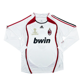 Camisa Milan Away 2006/07 Retrô Manga Longa