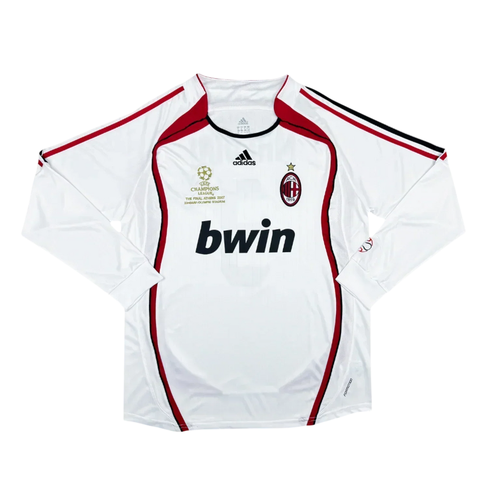 Camisa Milan Away 2006/07 Retrô Manga Longa