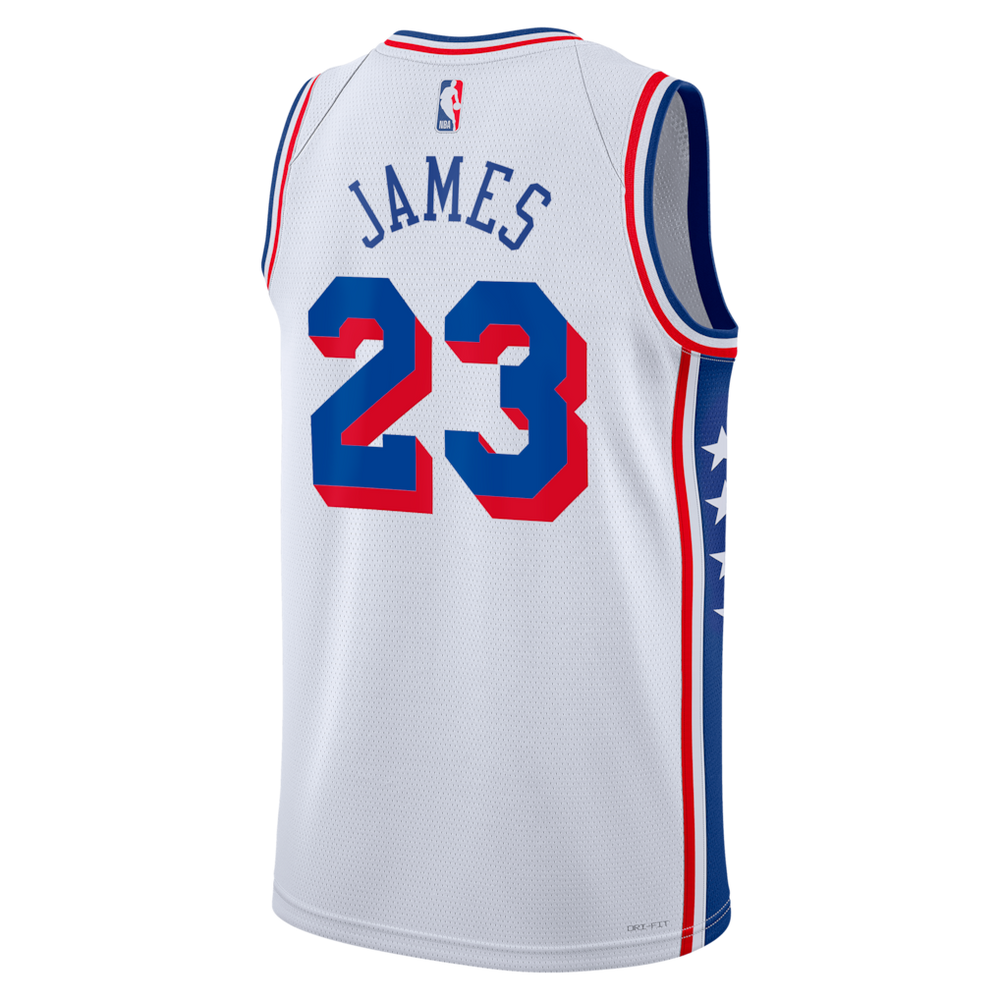 Regata Philadelphia 76ers Association Edition NBA - LeBron James