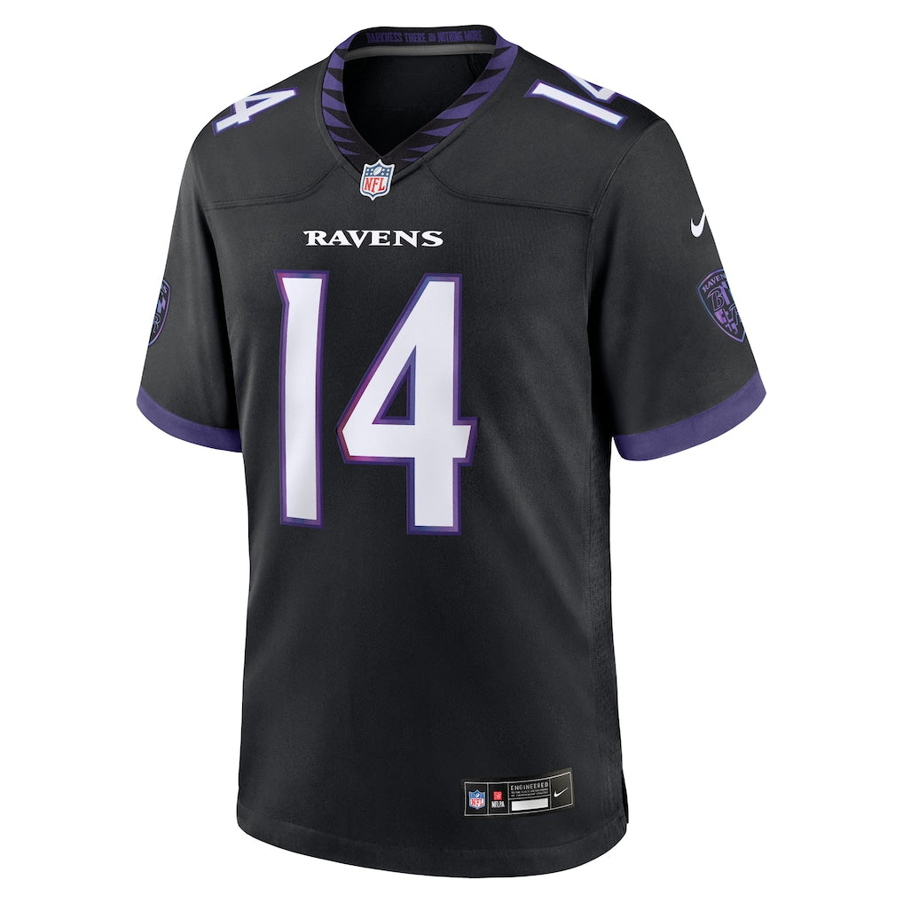 Camisa NFL Baltimore Ravens Vapor Limited Black Alternate 2026 - Hamilton