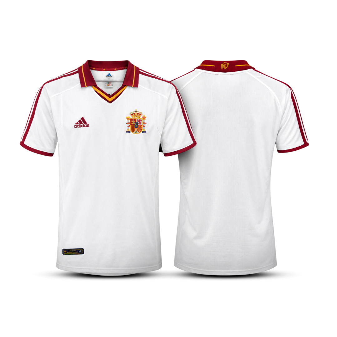 Camisa Espanha Away Retrô - 2000