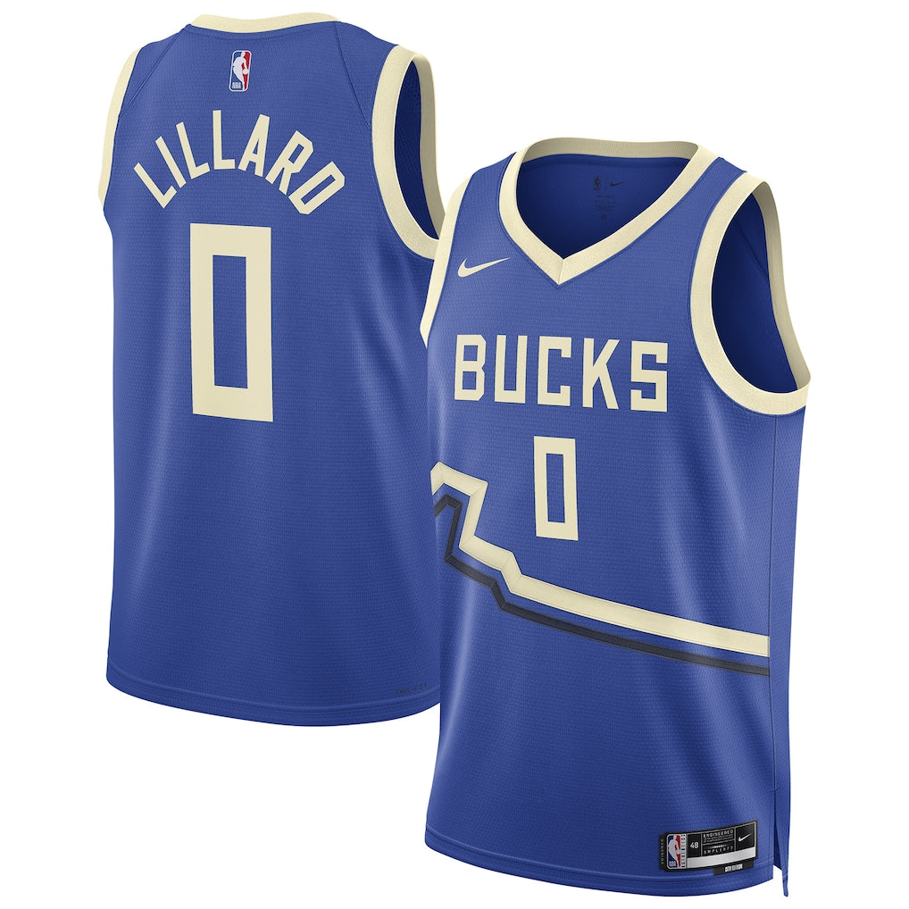 Regata Milwaukee Bucks City Edition NBA 24/25 - Damian Lillard