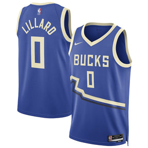 Regata Milwaukee Bucks City Edition NBA 24/25 - Damian Lillard
