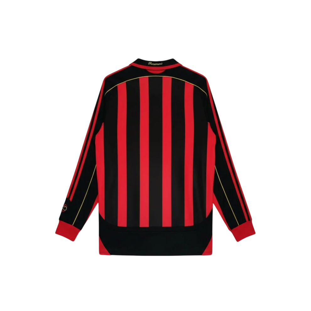 Camisa Milan Home 2006/07  Retrô Manga Longa