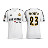 Camisa Real Madrid Retrô 2004 - Bechkam  - Pronta entrega