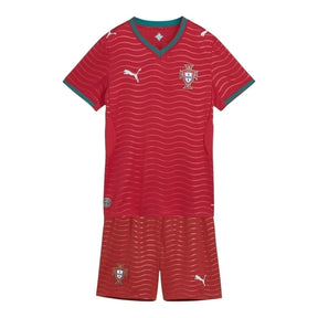 Kit Infantil Portugal Home Copa 2026 - Pronta entrega