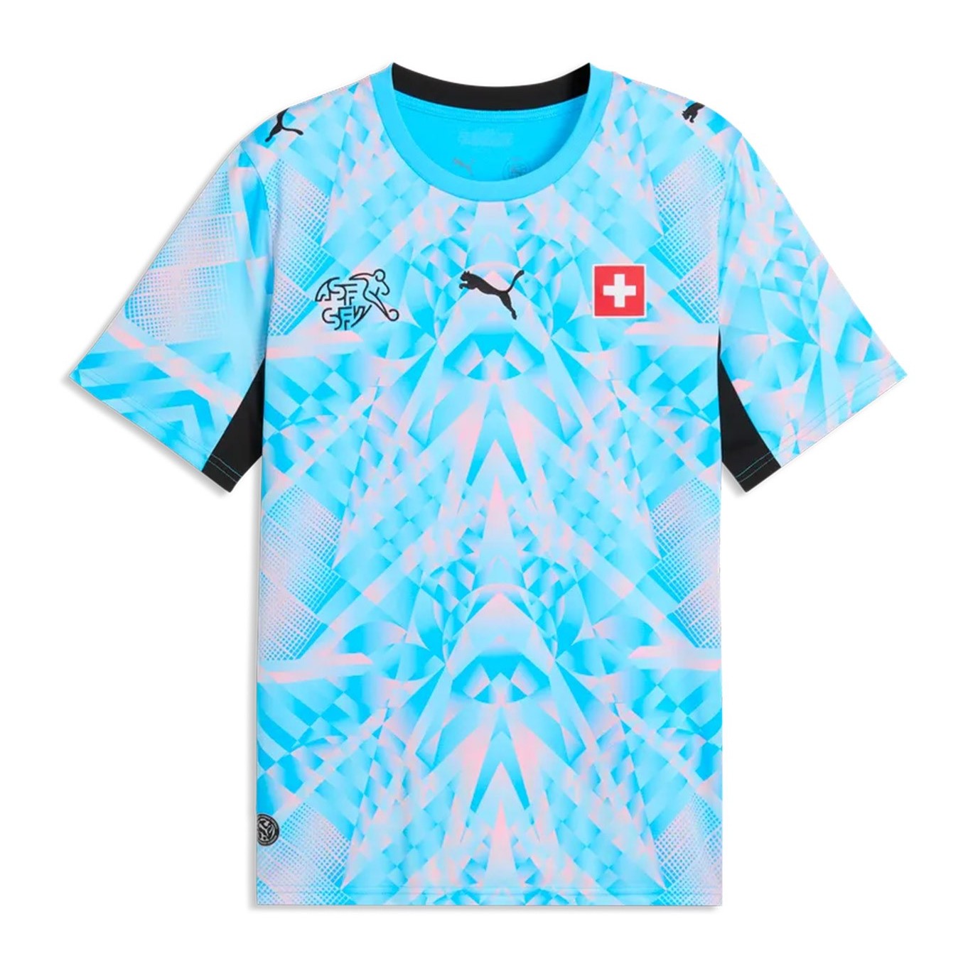 Camisa da Suiça Goleiro Azul Copa 2026
