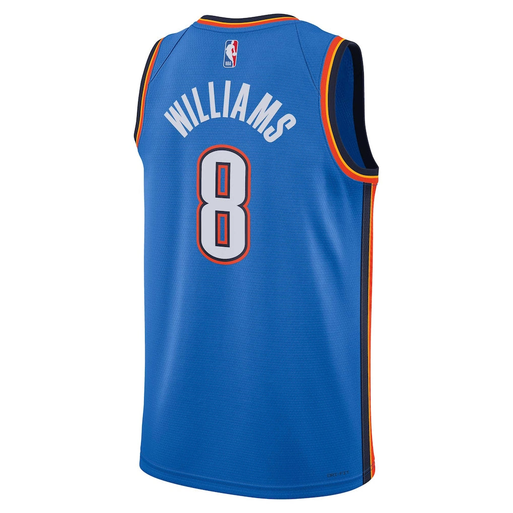 Regata Oklahoma City Thunder City Icon NBA 22/23 - Jalen Willimans