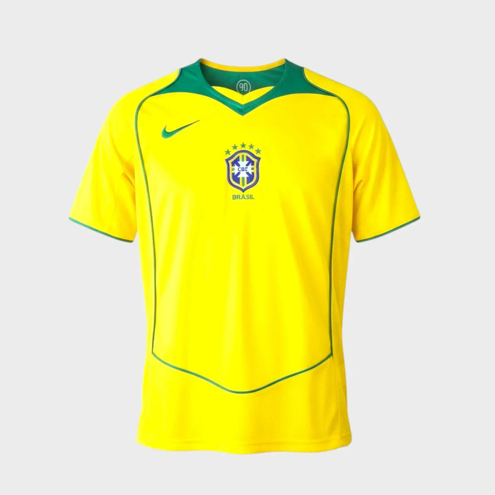 Camisa Brasil Home Retrô - 2004