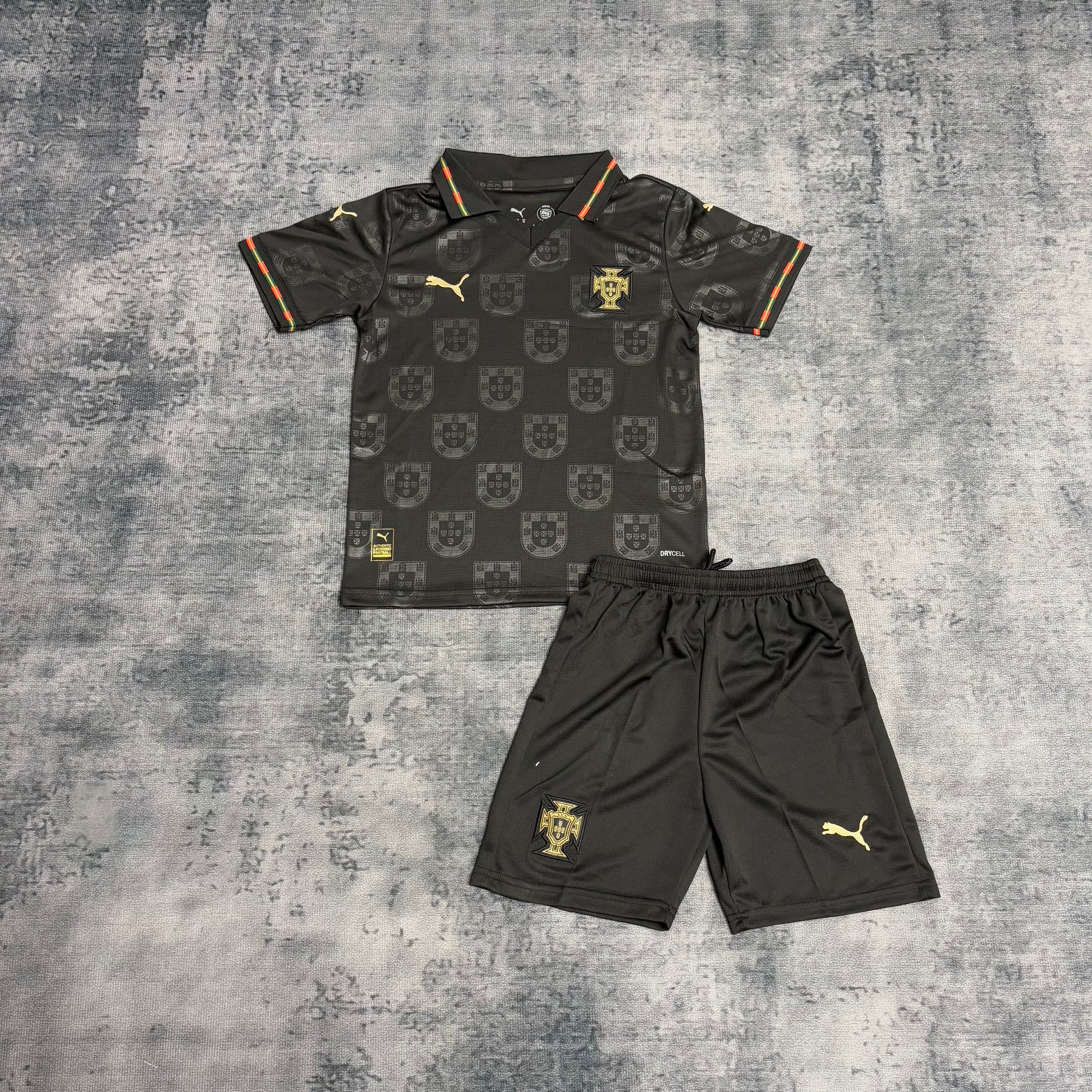 Kit Infantil Portugal Pantera Negra