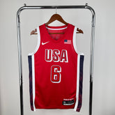 Regata USA Olimpíadas 2024 - Vermelha - LeBron James