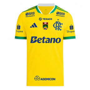 Camisa Flamengo Edição Brasil 2026 - Patrocínios e Patch