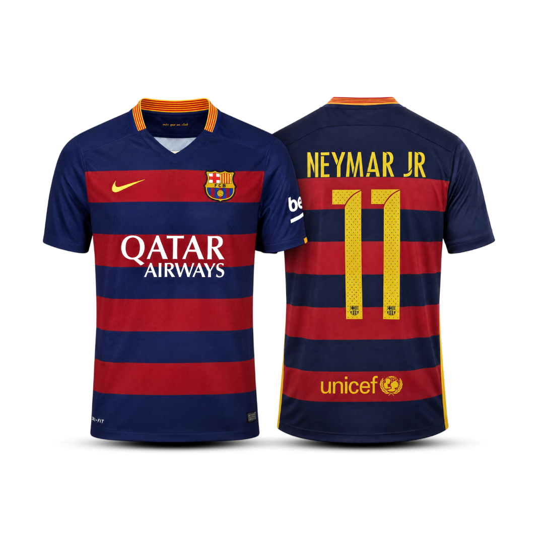 Camisa do Barcelona Retrô 2015/16 Home – Neymar #11