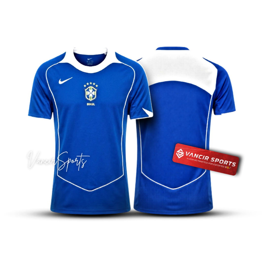Camisa Brasil Away Retrô - 2004