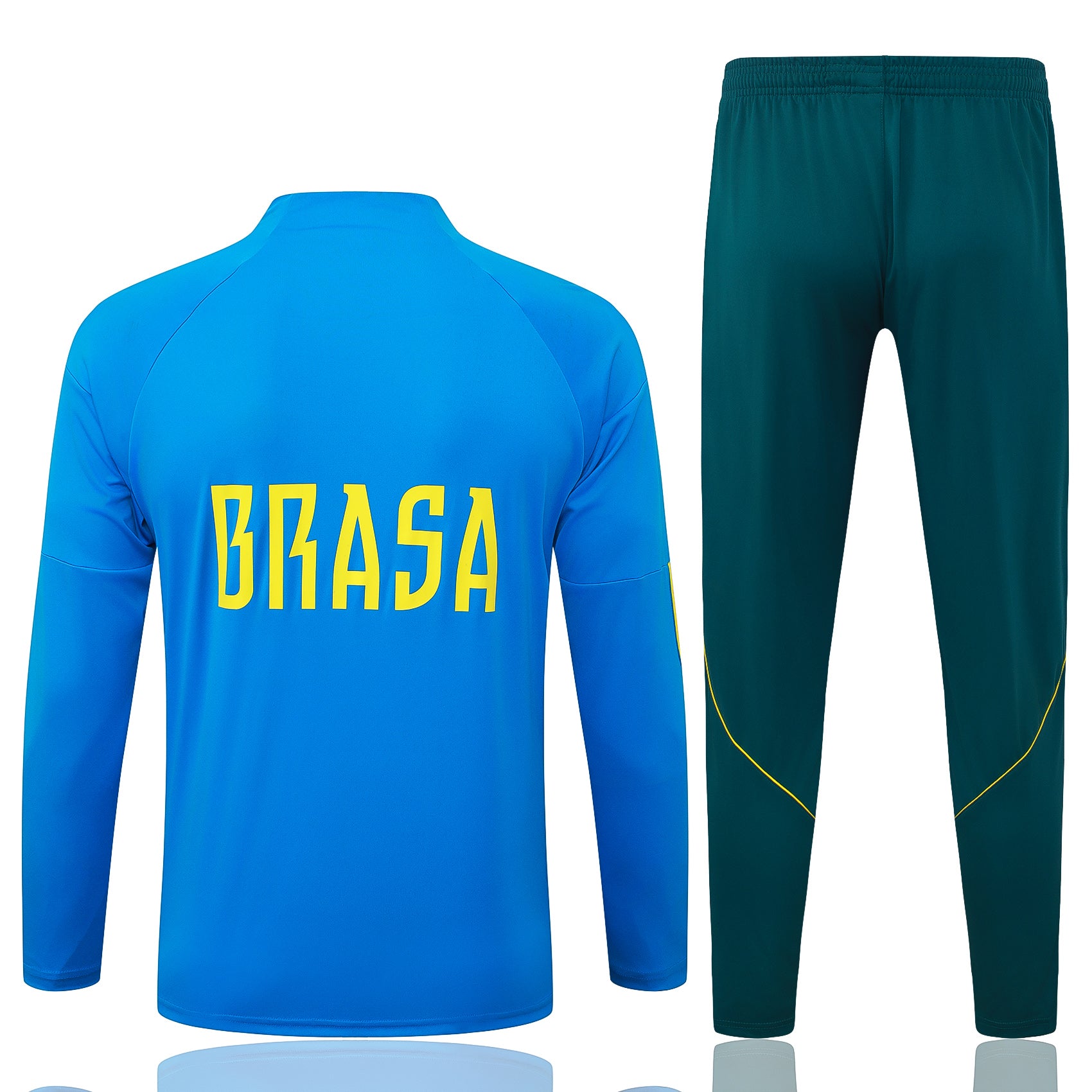 Conjunto de Inverno Brasil 2026 - Azul e verde